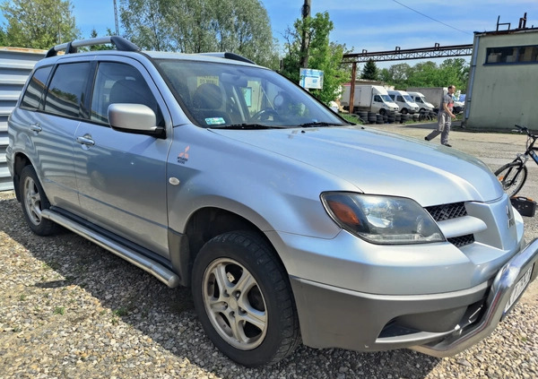 Mitsubishi Outlander cena 5900 przebieg: 246490, rok produkcji 2003 z Tarnów małe 79